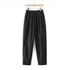 Women's Elastic Waist Cropped Harem Pants