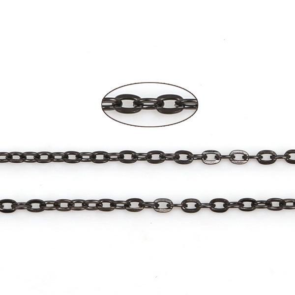 Handmade 5m Pearl Earrings DIY Accessory Chain with O-Rings and Extender
