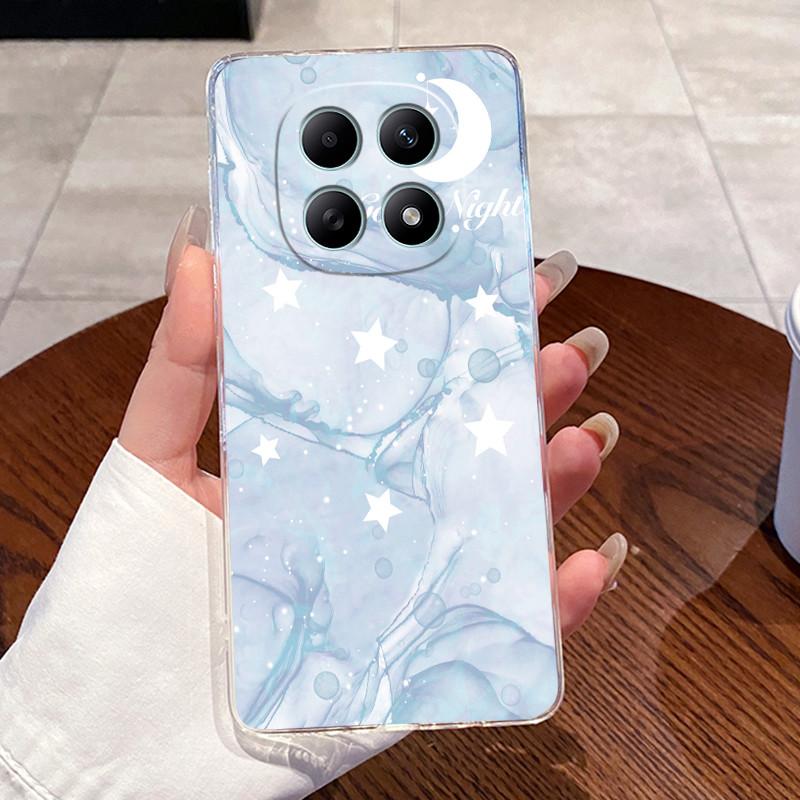 For Redmi Note 15 15Pro 5G Aesthetic Fashion Cute Cat Phone Case Transparent TPU Shell For Redmi Note 15 Pro Plus 5G Soft Cover