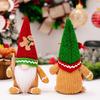 Handmade Christmas Gingerbreads Gnomes Christmas Gingerbreads Man Gnomes Plush Collection Holiday Ornament Decors