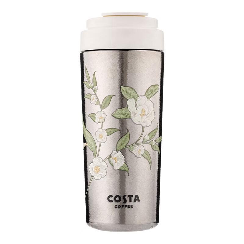 COSTA Elegant Floral Insulated Coffee Mug