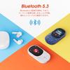 MECHEN MP3 Player Clip Type 64GB Music Player for Sports Bluetooth Music Player FM Suitable for Gym White Built-in 5.3