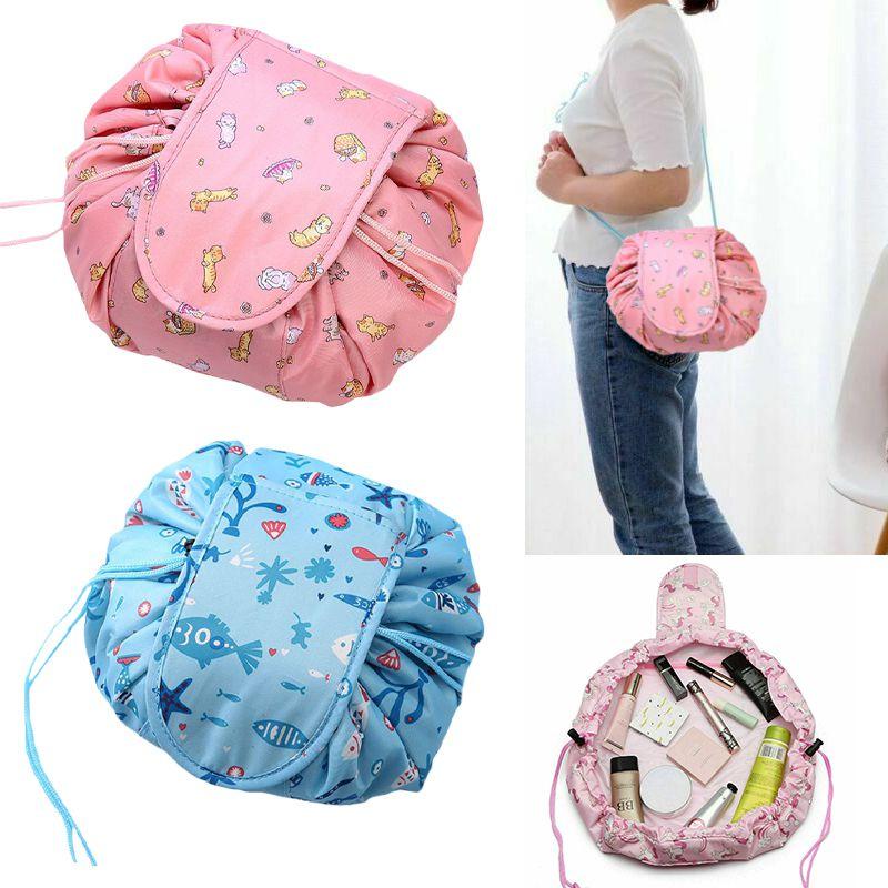 Portable Makeup Drawstring Bag The Perfect Travel Companion For Your Cosmetics