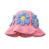 New Crochet Hat 2024 Fashion Colorful Woolen Hat Women's Autumn and Winter Cute Handmade Plush Hat Knitted Fisherman Bucket Hats