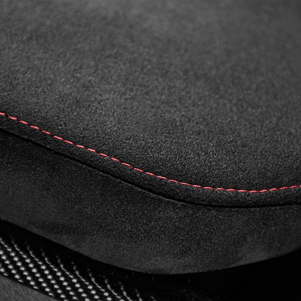 Black Anti-Slip Soft Leather Car Center Console Armrest Pad Cover Fit For Kia Stinger GT 2018 2019 2020 2021 2022 2023
