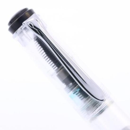 USED Pelikan M205 Demonstrator Fountain Pen – Limited Edition 2006, Fine Nib (F)