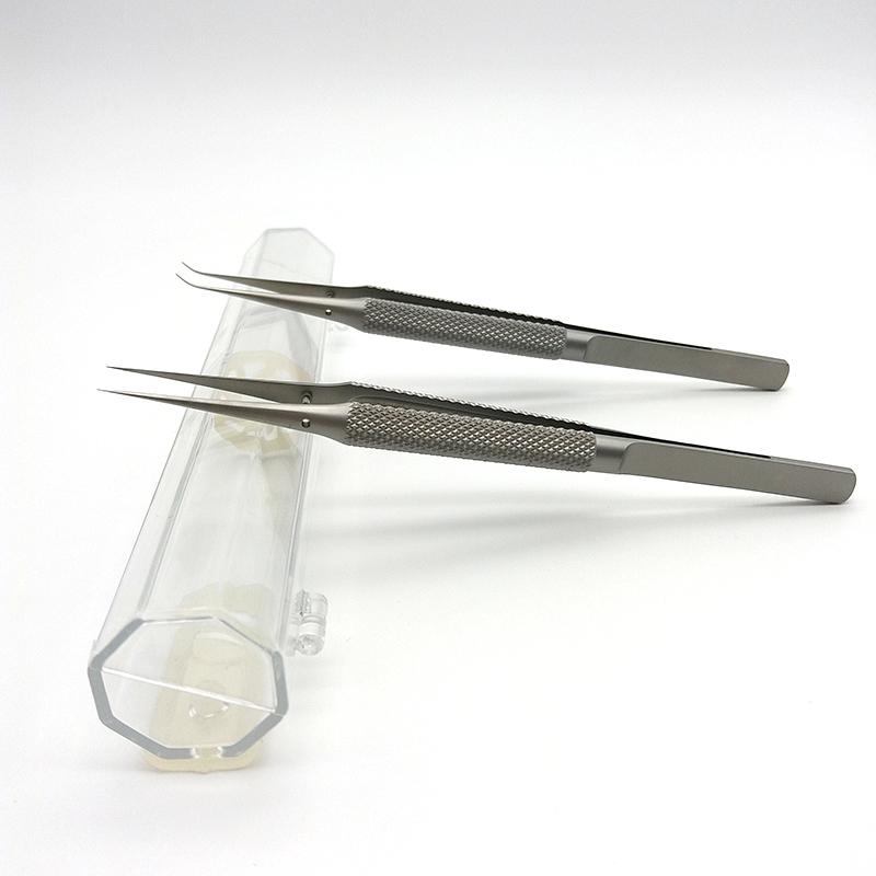 SAYTL Professional Repair Titanium Alloy Fingerprint Tweezers 0.01/0.02 Mm BGA Motherboard Maintenance Nipper