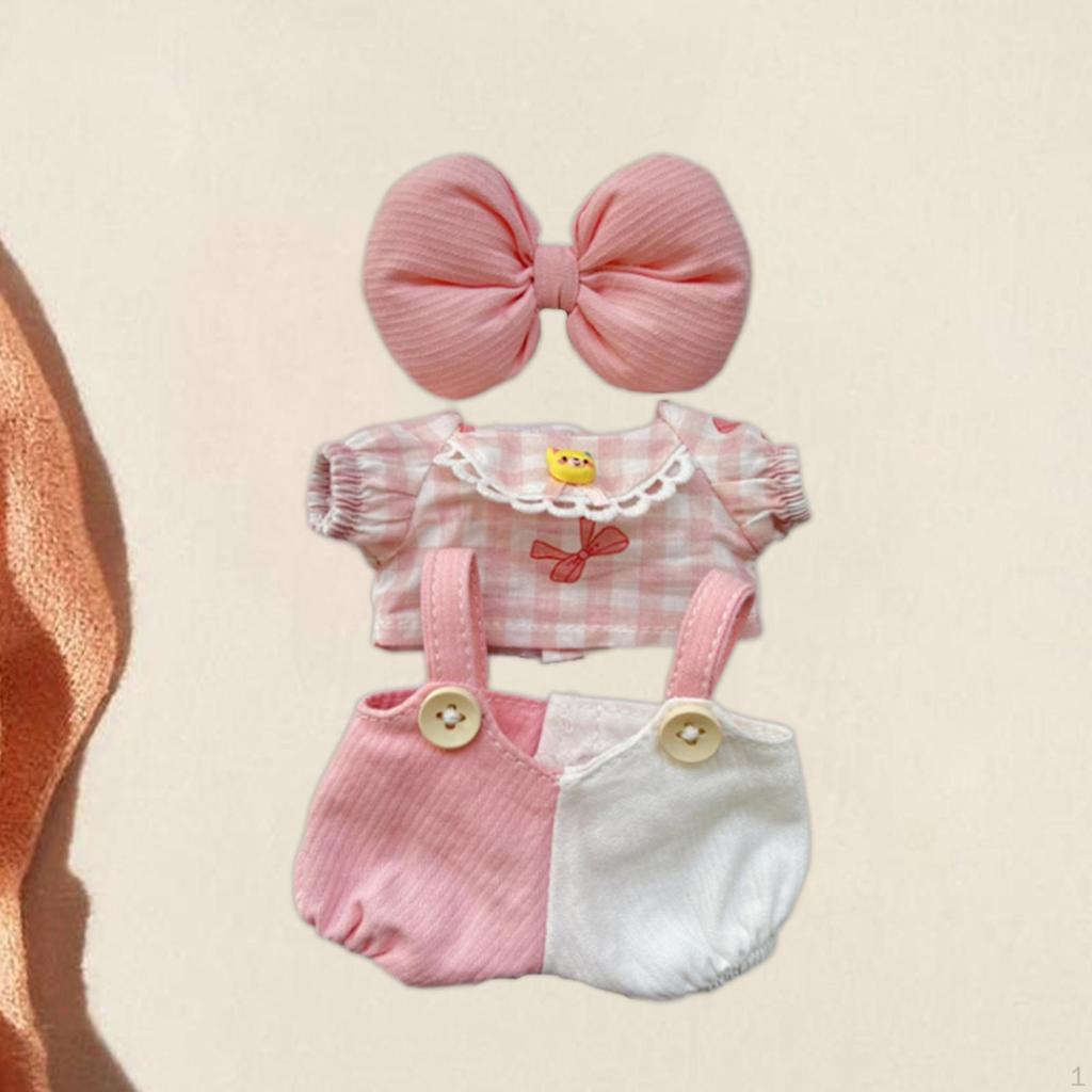 15cm Plush Doll Clothes Accessories Clothing Cartoon Girls Gift Cute