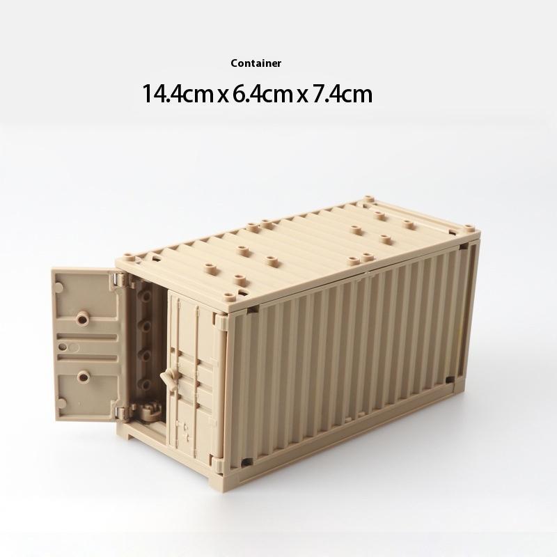 1 Piece Scene Ww2 Army Soldiers Swat Building Blocks Bricks Children'S Toys  Container Weapon Boxes Bricks Accessories