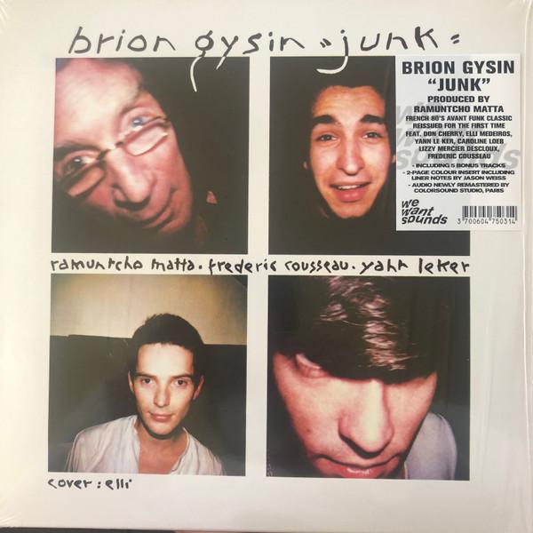

LP Record BRION GYSIN - Junk WWSLP79 Wewantsounds 2024 France Soul/Funk