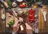 Glass Board Cutting Board 52X40 Coffee