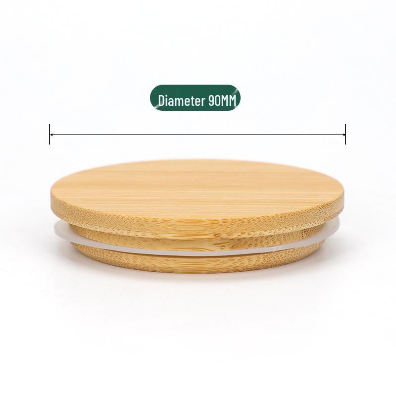 Bamboo Wood Lid for Glass Bottles and Jars