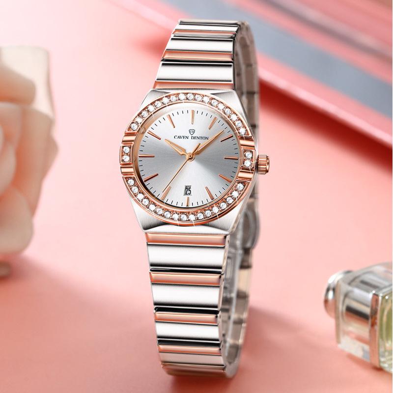 Luminous Waterproof Women's Quartz Watch – High-End Textured Ladies Model