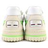 Pristine GUCCI Sneakers Reweb White Beige Green GG Canvas Women 36.5 785452 Used