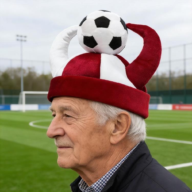 Exciting Ox Horn Football Cap Costume Hat For Fan To Show Group Spirit During Game And Parties