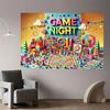 2D Flat Banner 1PC Game Night Polyester Background Banner Multi-functional Party Decoration Photography Studio Props