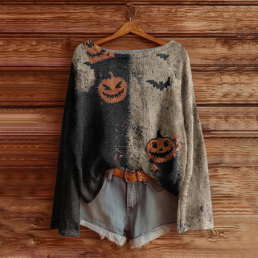 Women's Fashion Long Sleeve Christmas Snowman Snowflake Print Jacket Cardigan