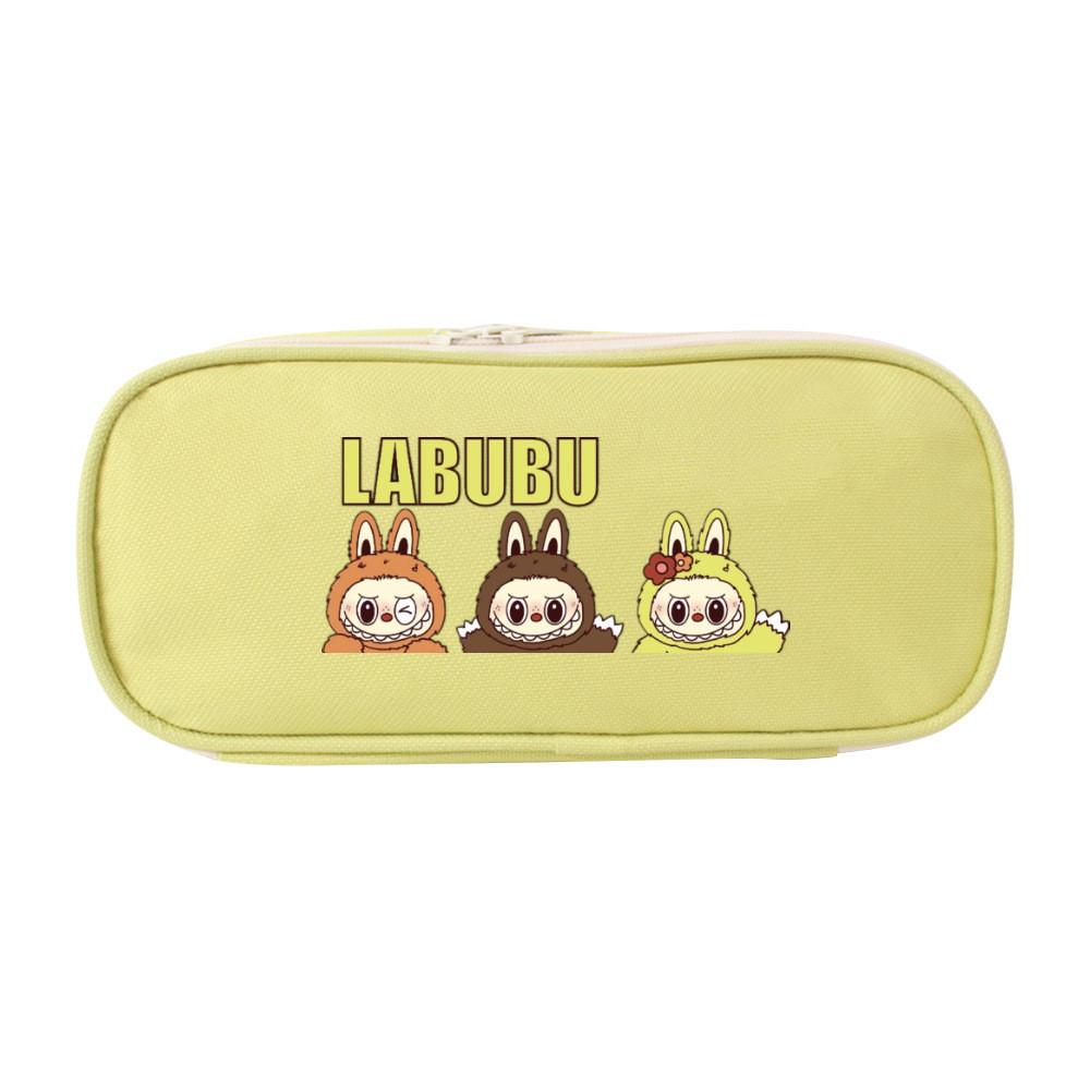 Pattern Canvas Printing Stationery Bag Student Storage Pen Gift Case