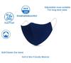 KKR Enterprice®:- Cotton Fashion Mask Breathable & Skin Friendly. Washable & Reusable Fabric. Soft Spandex Ear Loops & 3 Layer of Protection (Set of