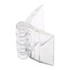 10Pcs Acrylic Hinges Clear Acrylic Mini Hinge Transparent Plastic Folding Hinge Tools for Furniture Cabinet Door 25*35mm/30*35mm