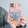 For OPPO Reno4 Lite Reno4 F Phone Case Reno 4 Lite 4F Cover Soft Silicone Cartoon Funda Lovely Panda Flower Printed Coque Casing