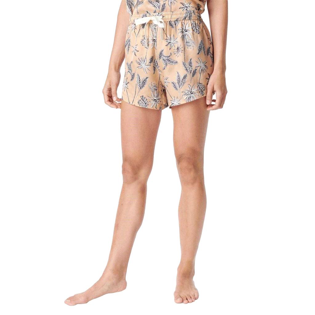 CCDK Copenhagen Womens/Ladies Woven Palm Print Relaxed Fit Shorts