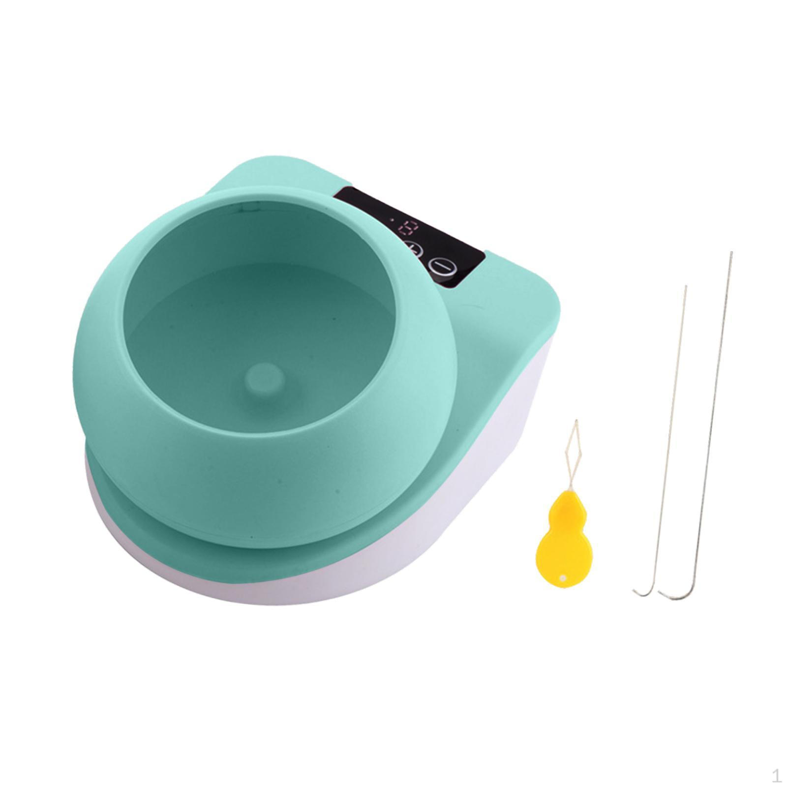 

Машина для нанизывания бусин с USB и регулируемой скоростью для изготовления ювелирных изделий и ожерелий зелёный