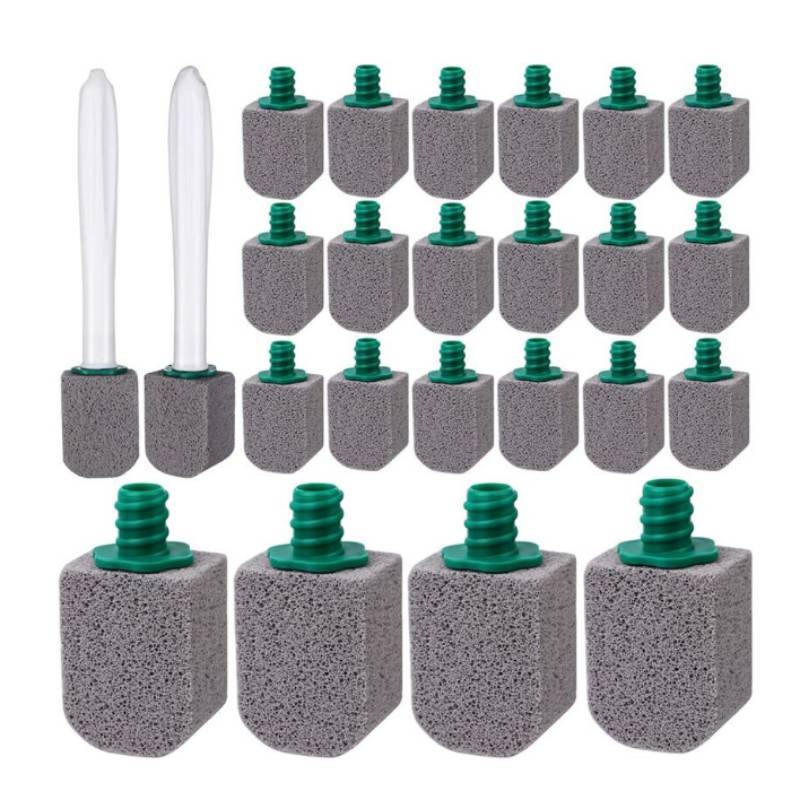 Toilet Brush With Long Handle And Durable Cleaning Block For Bathroom Hygiene