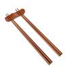 Tokunari Wooden Lacquered Set of 2 Japanese Chopsticks Sanitation Law Chopsticks, 23.5cm, Simple, High-Quality (Plain) TAE-201 [Food Compliant]