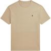 Polo Solid Color Pony Embroidered Crew Neck Loose Short Sleeve T-Shirt Men Tops Khaki MNPOTSH1N822300-250