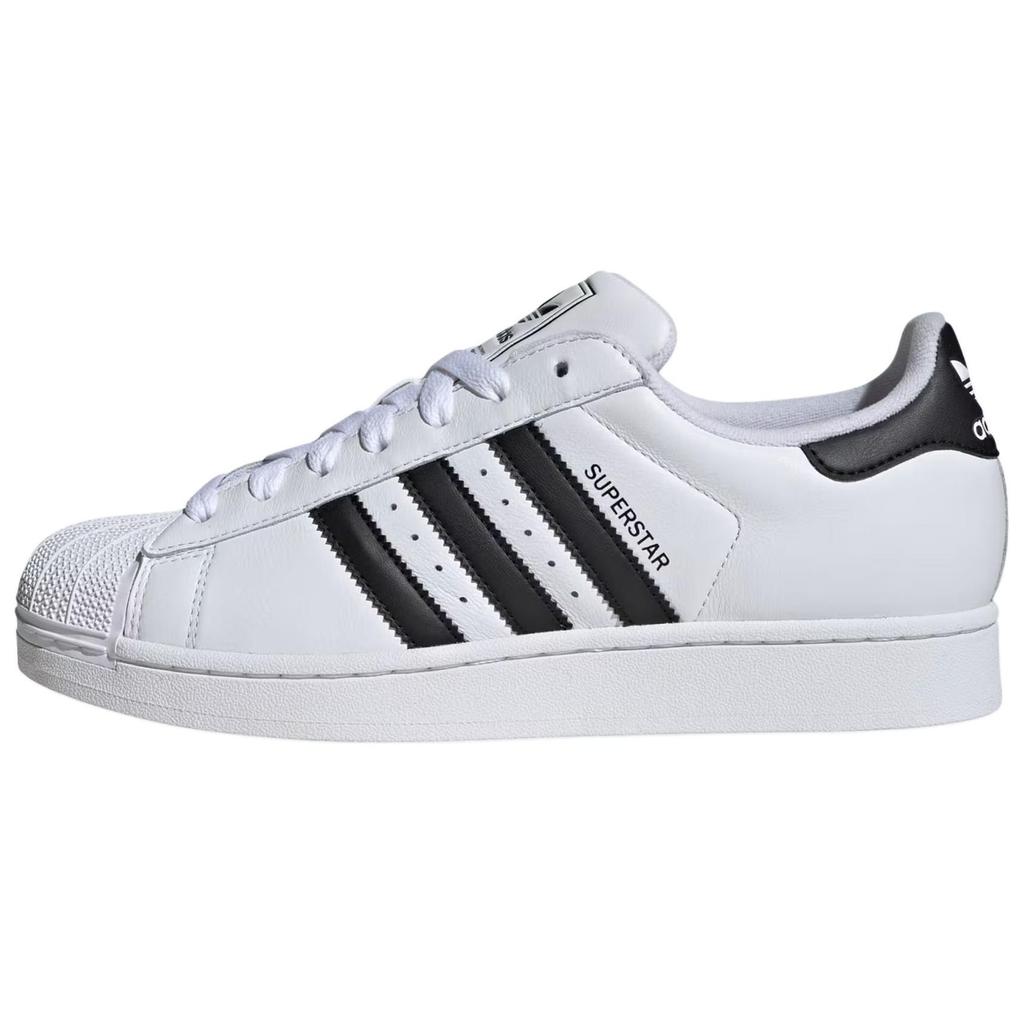 Adidas נעלי סניקרס יוניסקס סופרסטאר 2 לבן שחור לבן-ענן שחור-בסיס IH8659