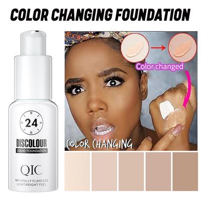 30 ml Color Changeing Base Cream Professional Concealing Face Dark Circle Tekutý dlouhotrvající korektor očí a matný make-up