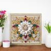 Flower 5D DIY Special Shape Crystal Partial Diamond Painting Kit Home Wall Decor