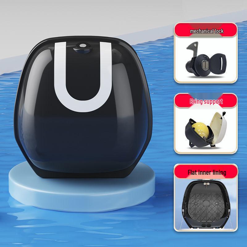 Rear Trunk Storage Box for Yadea DQ6S, Aima Vava, Tailing, and Xiaoniu Electric Scooters