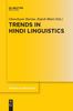 The Trends In Hindi Linguistics Book
