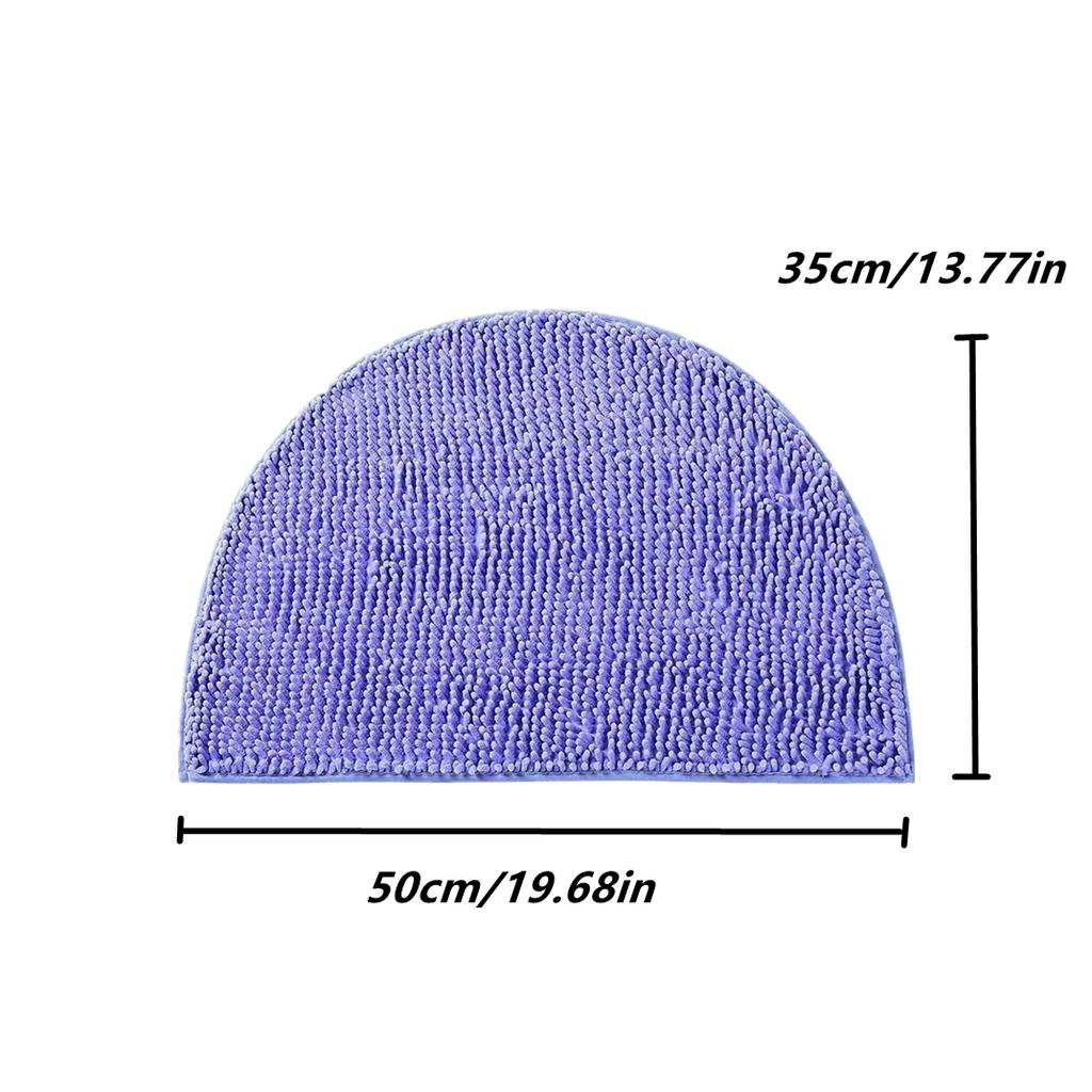 1 Piece Indoor Super Soft Absorbent Chenille Doormat , Machine Washable Non-Slip Inner Mat for Entrance