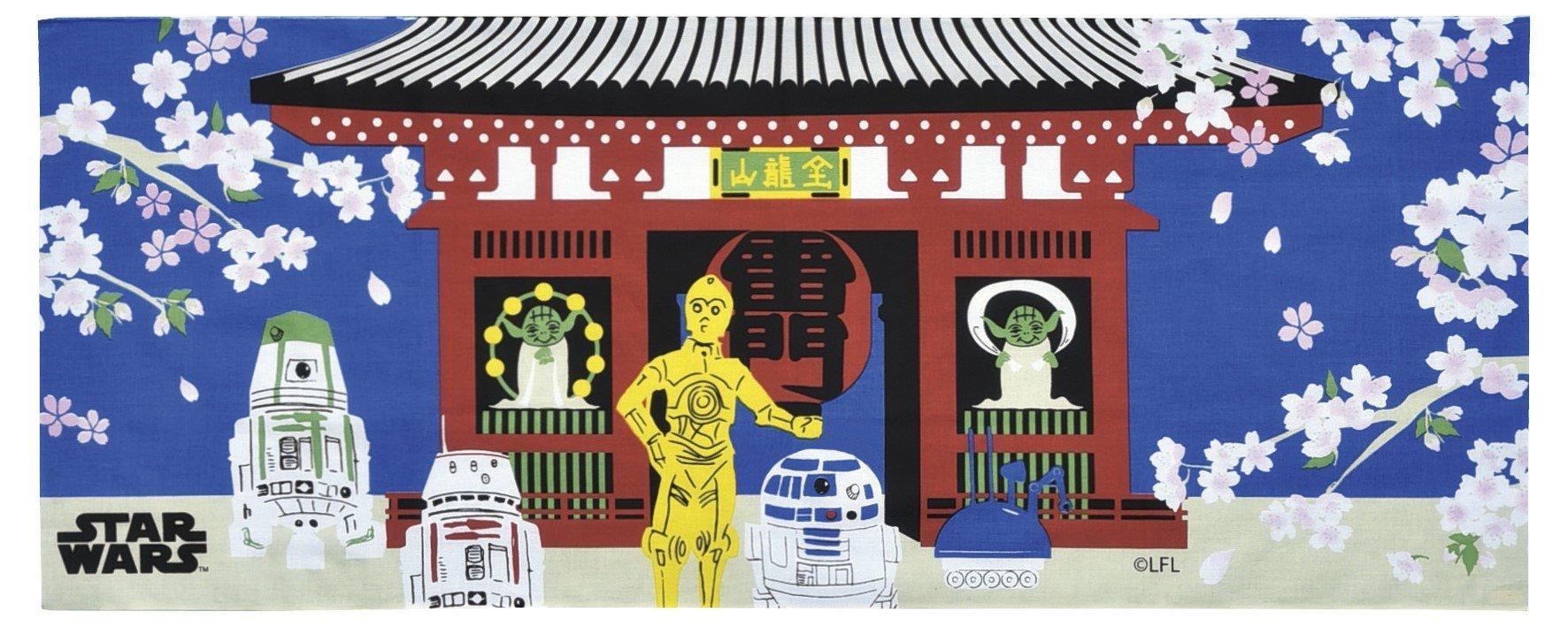 

Марушин Тэнугуи Звездные войны Сделано в Сакуре 2535010100 (Тенугуи) Дизайн, Стильный, 100% Хлопок, Япония, Туры,