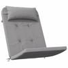Adirondack Chair Cushions 2 Pcs Gray Oxford Fabric