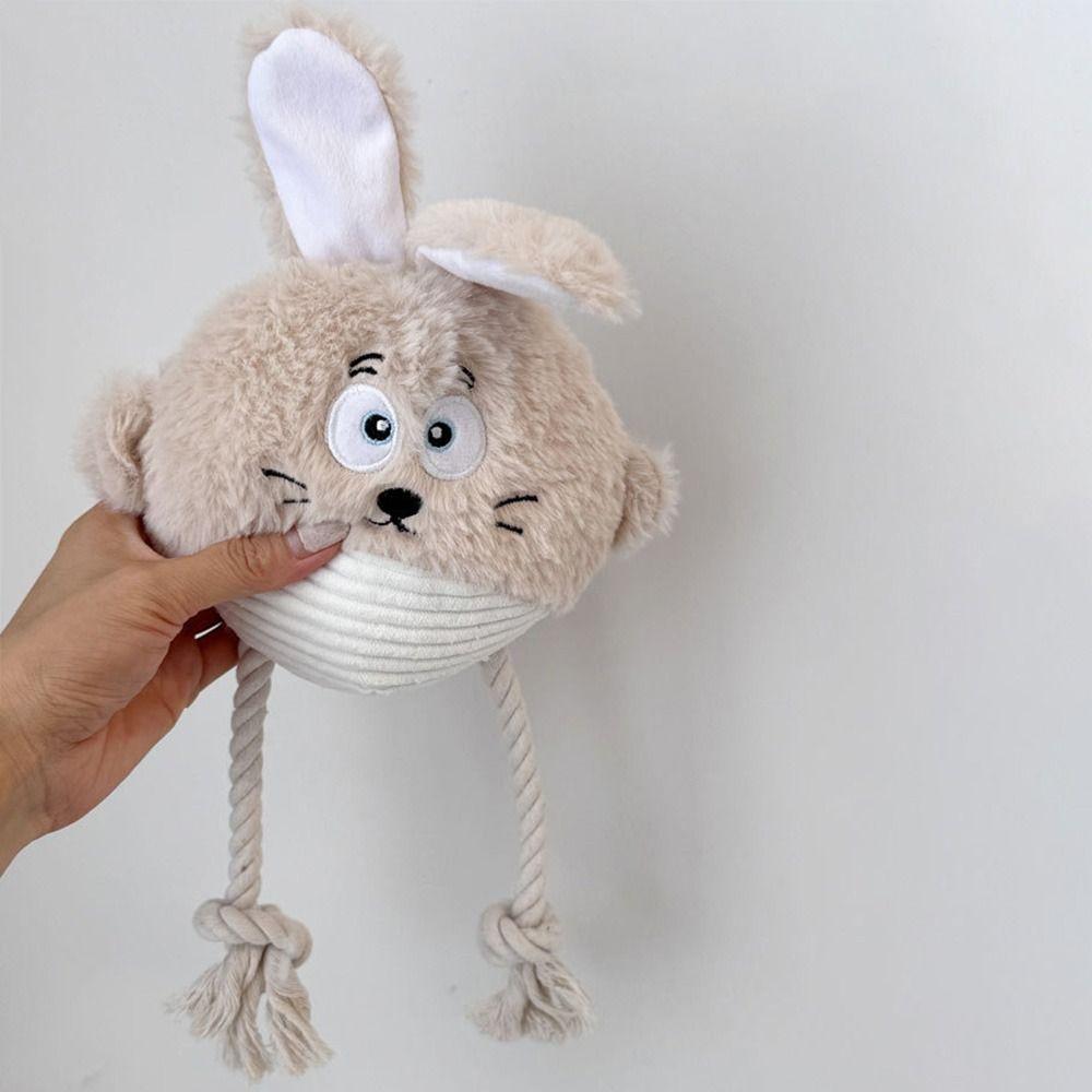 Creative Squeaky Dog Toy Animal Shape Pet Chew Plush Toy Pet Interactive Toys  Relieve Boredom