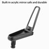 Rearview Mirror Adjustable Angle Waterproof Acrylic MTB Bike Folding Handlebar Rear View Mirror Daily Use