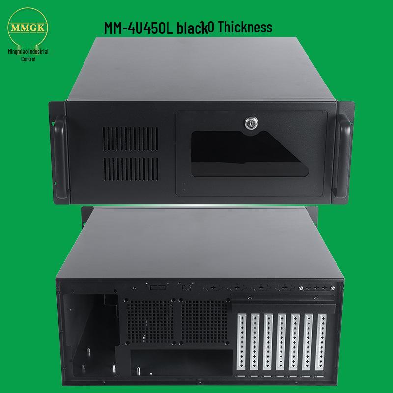 2U Rackmount Industrial PC Case for mATX Servers & Network Security