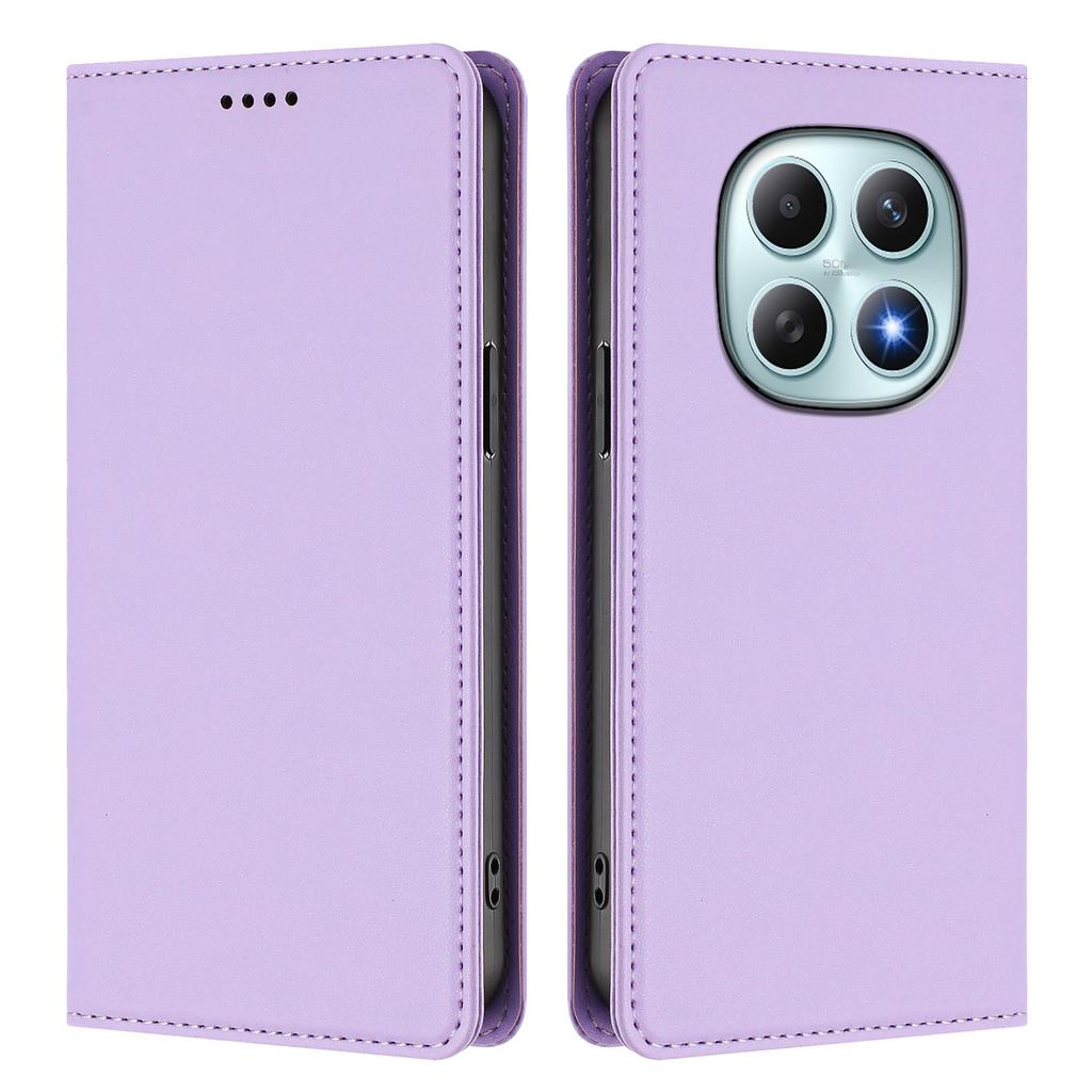 Für Xiaomi Poco M8 5G/Redmi Note 15 5G (Global)/15 4G (Global) Leder Geldbörse Hülle Magnetverschluss RFID-Blockierung Handyhülle