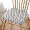Non-Slip Breathable Dining Cushion Machine Washable Living Room Kitchen Chair Seat Mat Super Soft Hip Protective Cotton Linen Seat Cushion Household