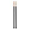 2Pcs Drum Brush Drumstick Stick Mallet Bamboo Percussion Tool Instrument Accessory Set Kit Black