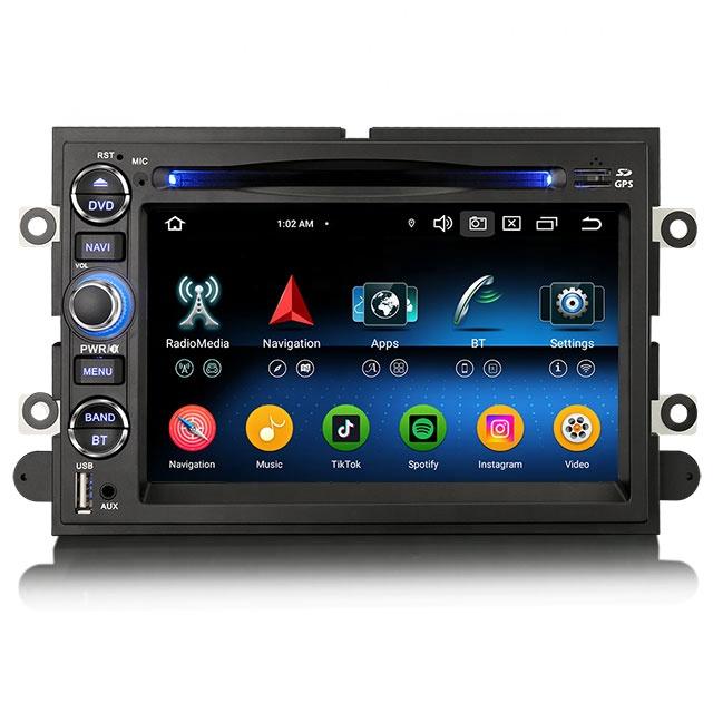 EU Stock Erisin ES6752FN Android 14 Octa-Core 4G Wireless Carplay Car Stereo for Ford F150 Escape BT5.0 Car Multimedia Player