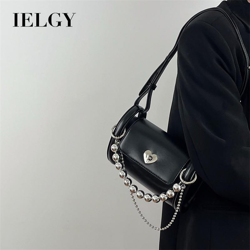 IELGY lock love chain cylinder bag, high-end shoulder messenger bag