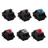 Original CherryMX Switches Silence Pink Black Blue Tea Redness Silver Mechanical Keyboards Axises Customed Replacement 3Pin