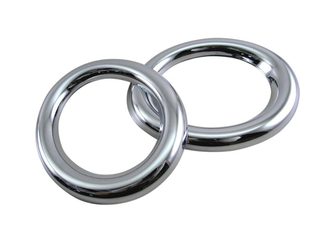 BRIGHTZ Chrome Fog Light Covers for Vezel RU4 28658 (Late Model) RU1, RU2, RU3, [FOG-COV-282] RU1, RU2, RU3, RU4, U1, U2, U3, U4, 1, 2, 3, 4, Vezel,