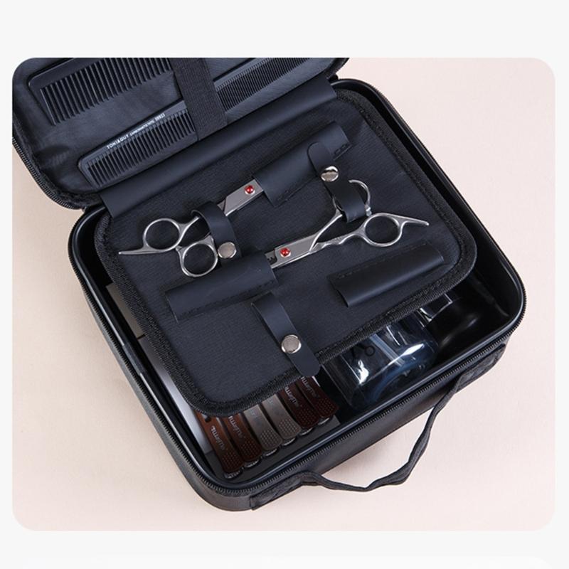 Hairdressing Bag Hairstylist Travel Bag Cosmetics Beauty Hairdresser Bag with Shoulder Strap Barber Tool Storage Bag