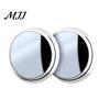 Safety Rear View Mirror 1 Pair Car Rearview Blind Spot Mirror, 360 Degree Adjustable Suction Cup Small Vehicle Parking Assist Round Convex Glass Wide